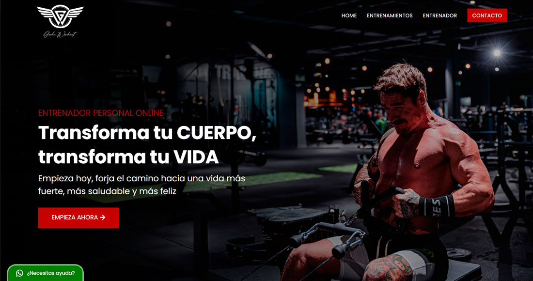 Webs corporativas 3 gorkaworkout.com
